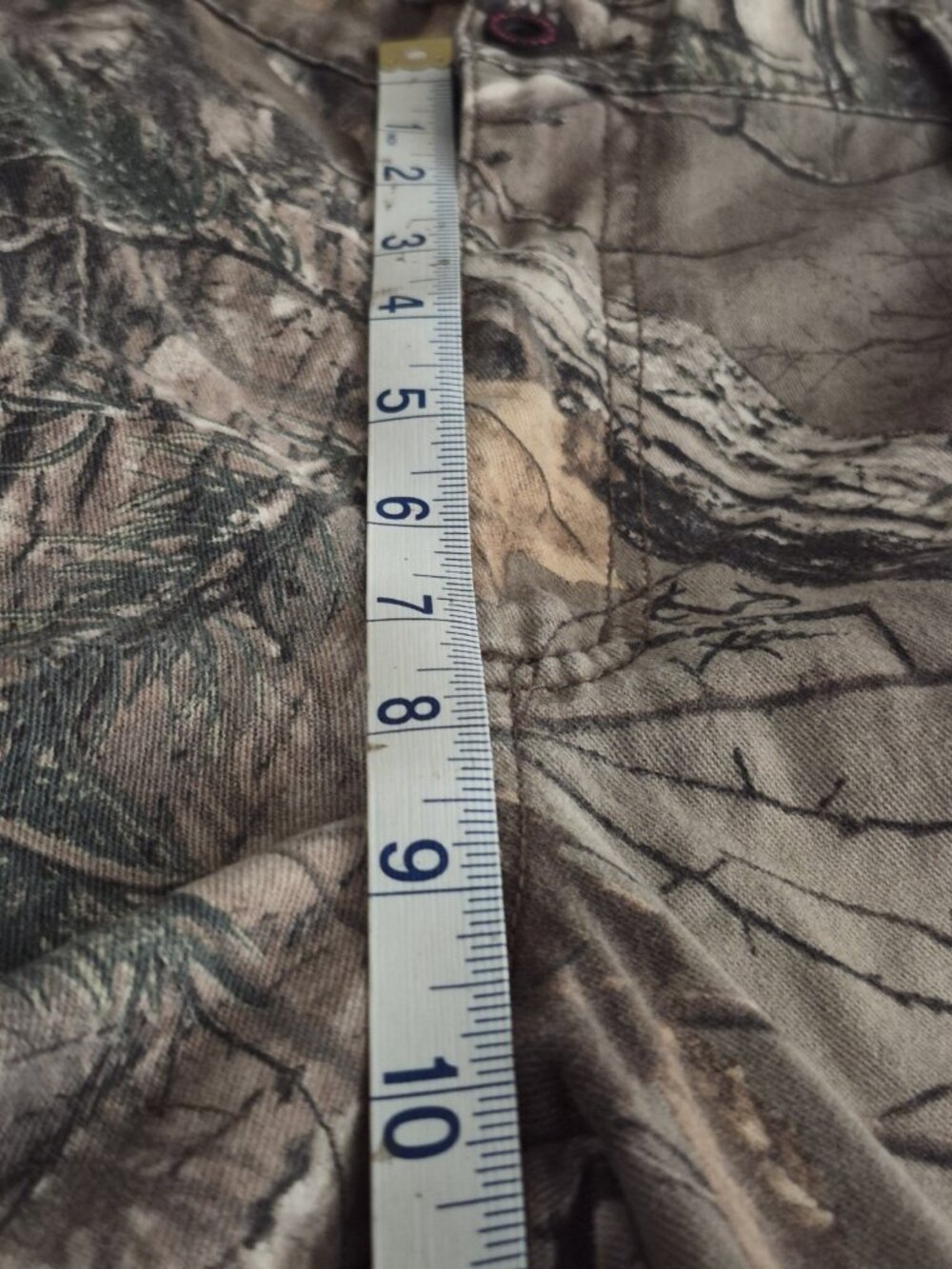 Realtree Men's Grey Outdoor Camouflage Cargo Hunting Pants Size XXL - Picture 6 of 8